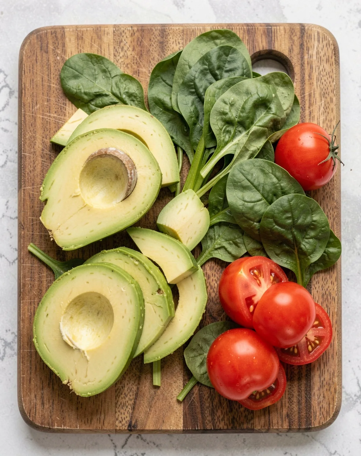 Texturas de alimentos naturales